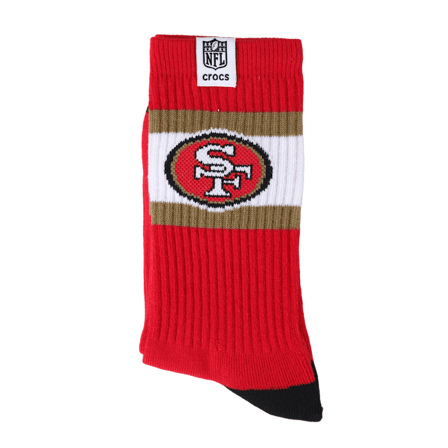 Crocs NFL San Francisco 49ers Crocs Socks