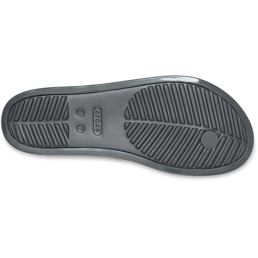 Crocs Miami Round Toe Dark Floral Flip
