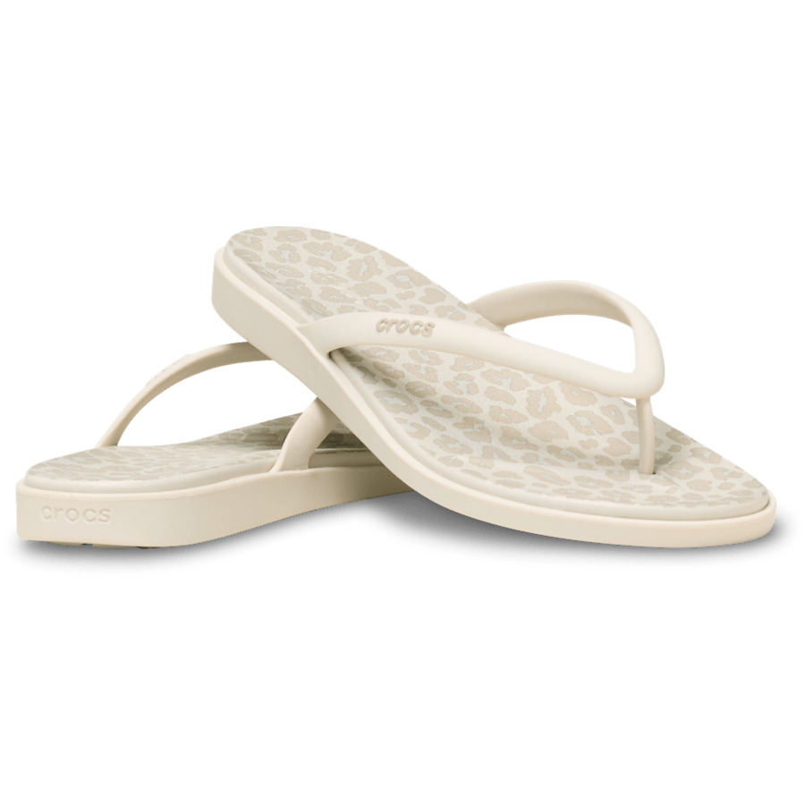 Crocs Miami Round Toe Animal Flip