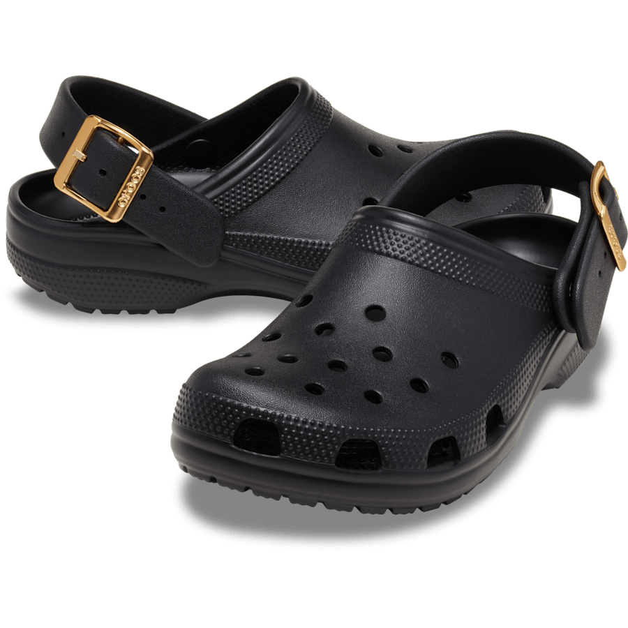Crocs Classic Metallic Buckle Clog