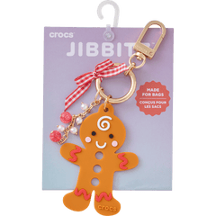 Crocs Gingerbread Man Bag Charm